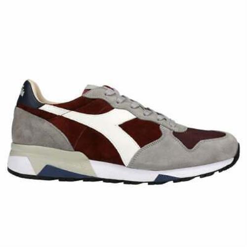 Diadora Trident 90 Suede Stone Wash Mens Sneakers Shoes Casual - Red - Size