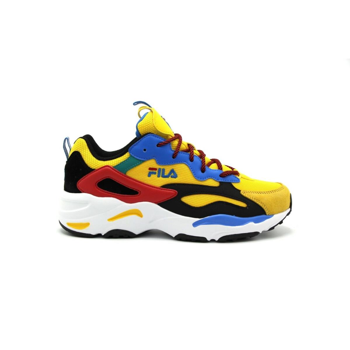 Fila shoes RAY TRACER - Yellow Red Blue Black White 0