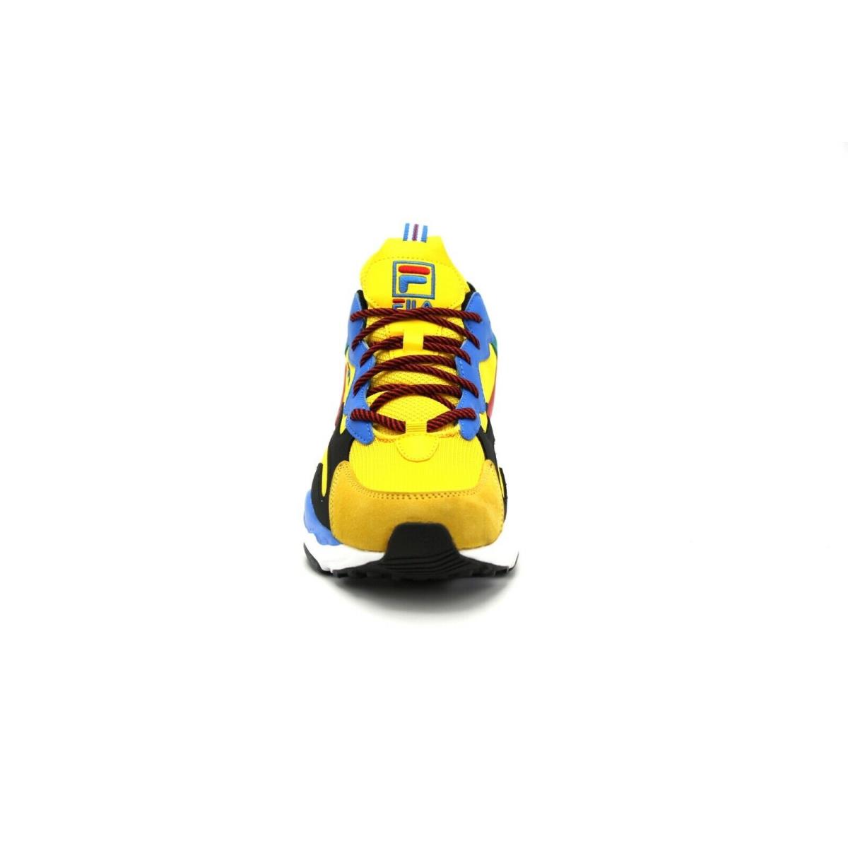 Fila shoes RAY TRACER - Yellow Red Blue Black White 2