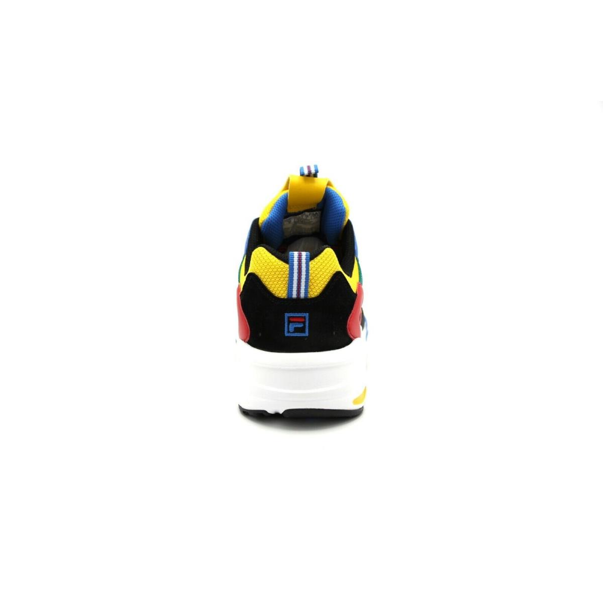 Fila shoes RAY TRACER - Yellow Red Blue Black White 3