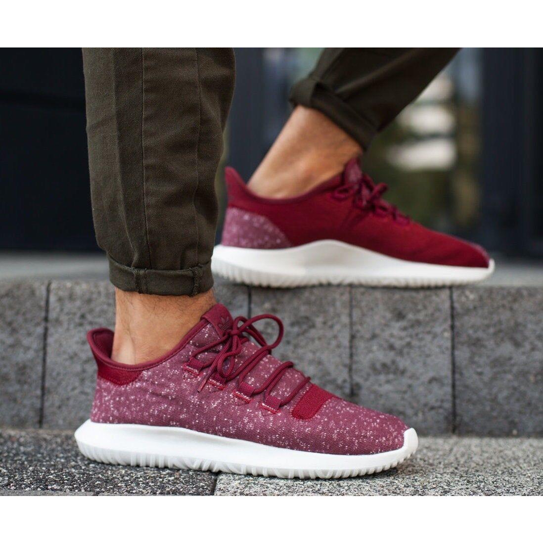 Adidas originals tubular shadow burgundy online