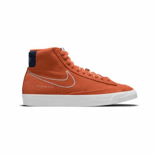 Nike Blazer Mid `77 `first Use` Orange DC3433-800