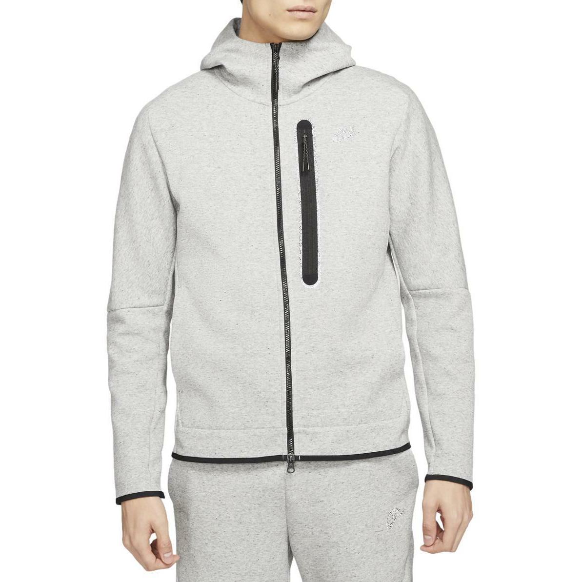 Nike Sportswear Men`s Tech Fleece Regrind Full-zip Hoodie DD4688-010