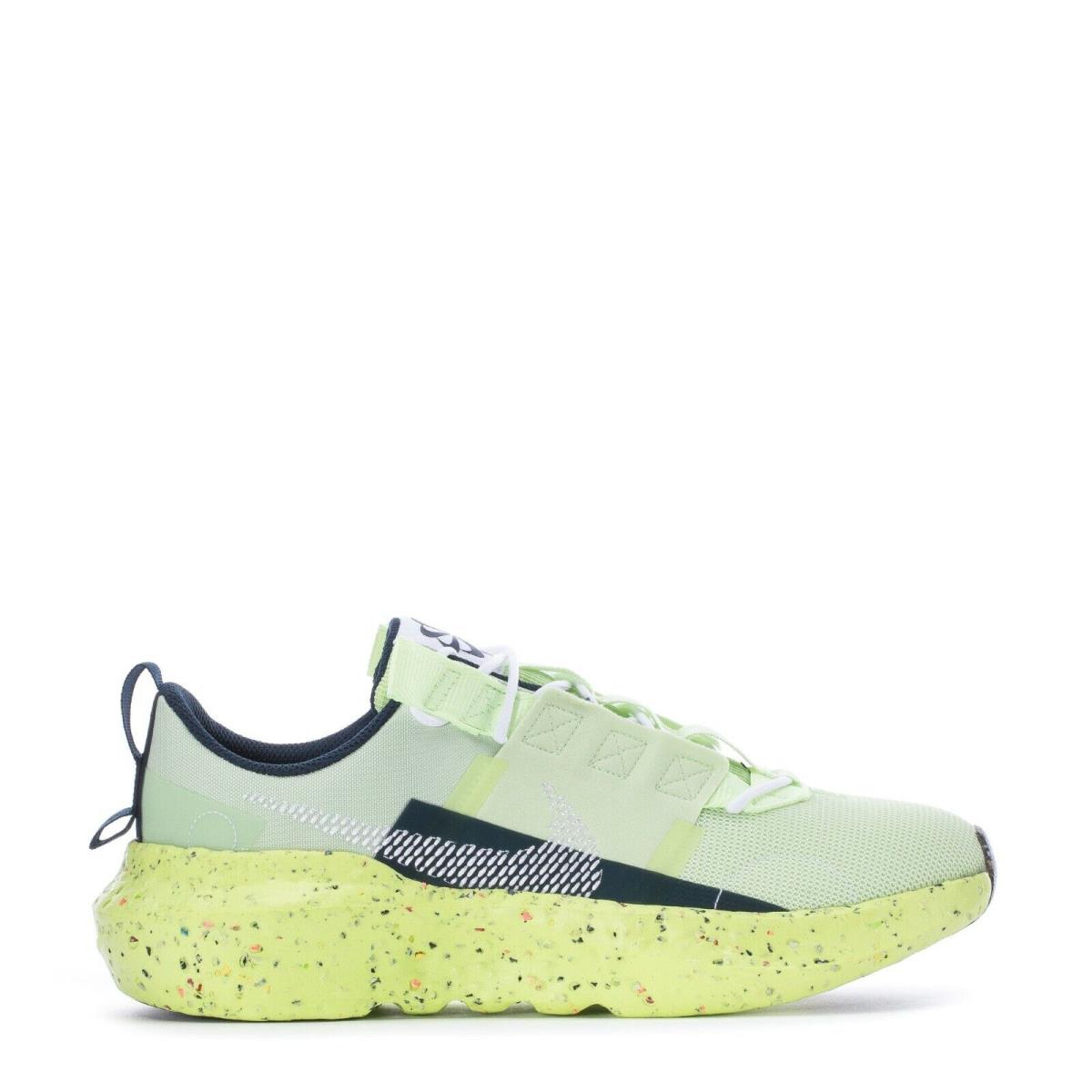 Mens Nike Crater Impact DB2477-310 Lime Ice/white/armory Navy Shoes - Multicolor