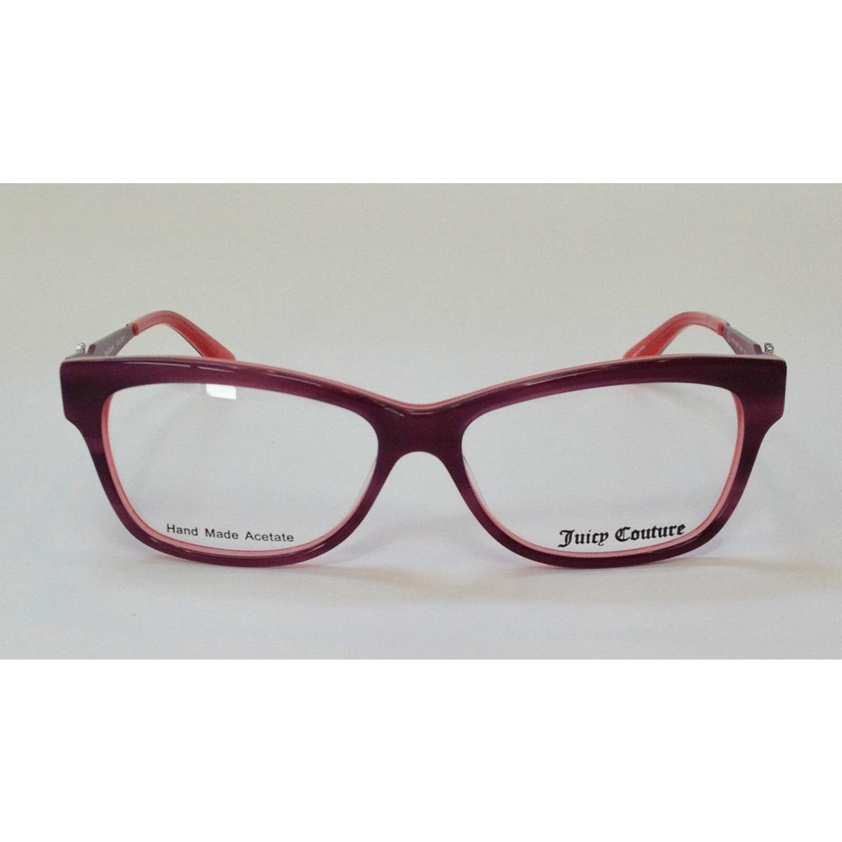 Juicy Couture Eyeglasses JU 138 Plum Carrot