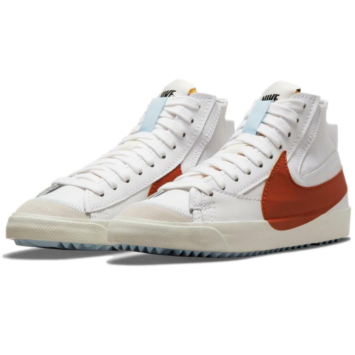 Nike Blazer Mid `77 Jumbo `dark Russet` Men`s Shoes Sneakers DD3111-101 - White
