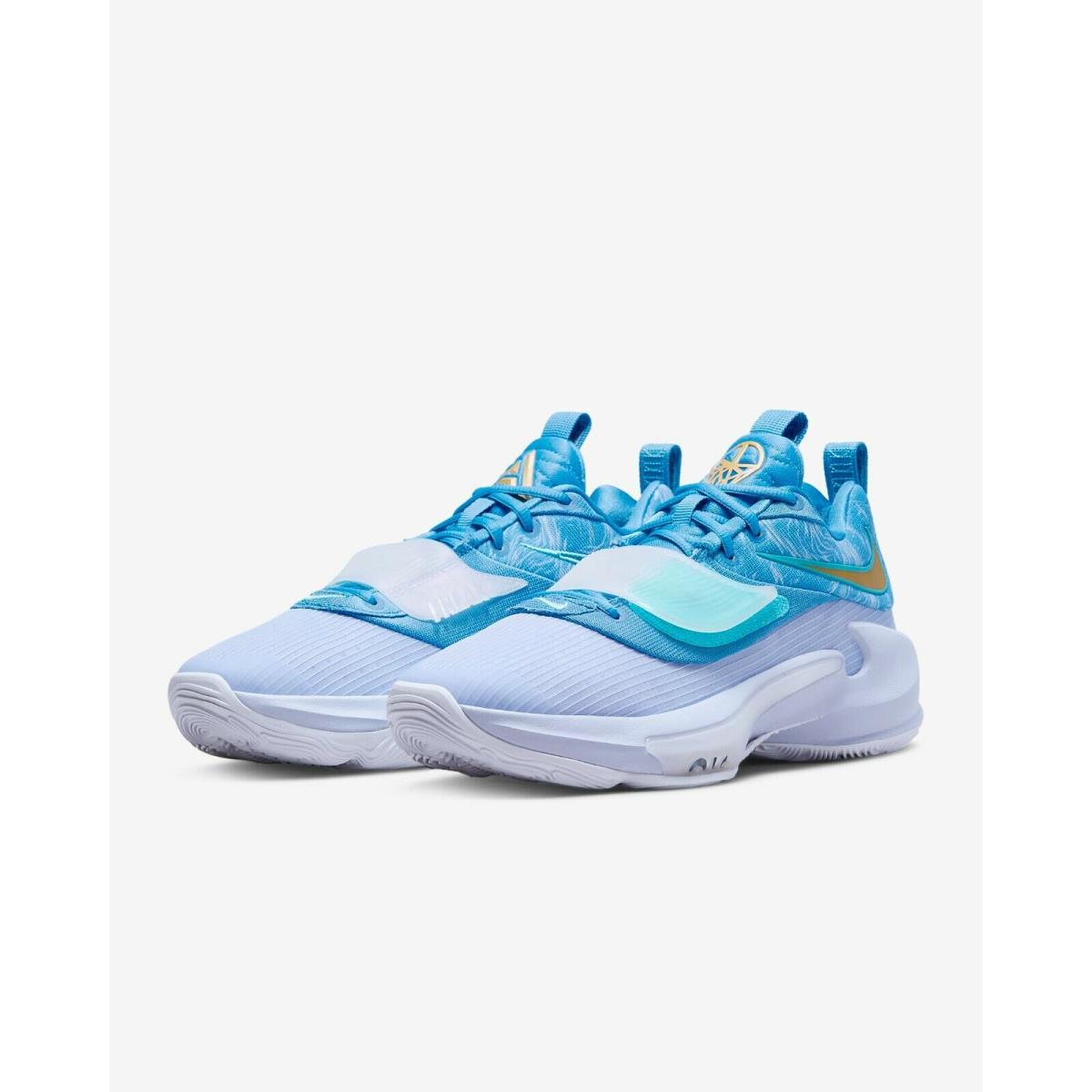 Nike Giannis Zoom Freak 3 Dutch Blue Basketball Shoes DA0694-401