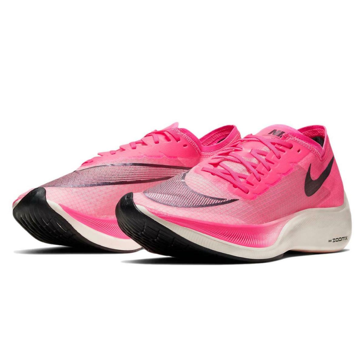 Nike Men`s Zoomx Vaporfly Next% `pink Blast` Running Shoes AO4568-600 - Pink