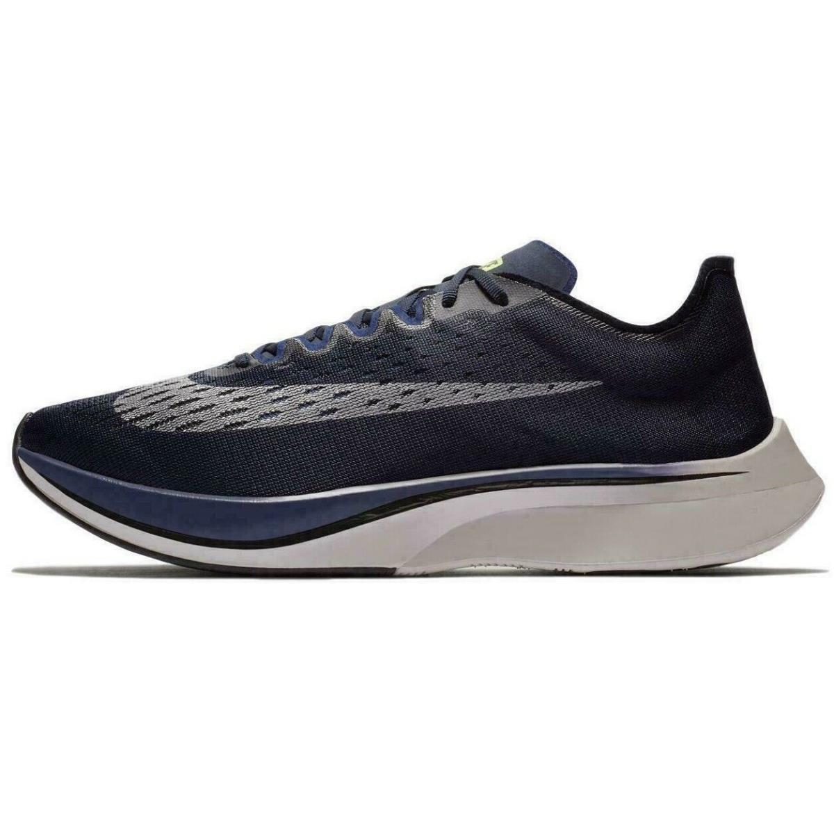 Nike Zoom Vaporfly 4% - - 880847-405 Navy Obsidian Silver Grey Vap - Blue