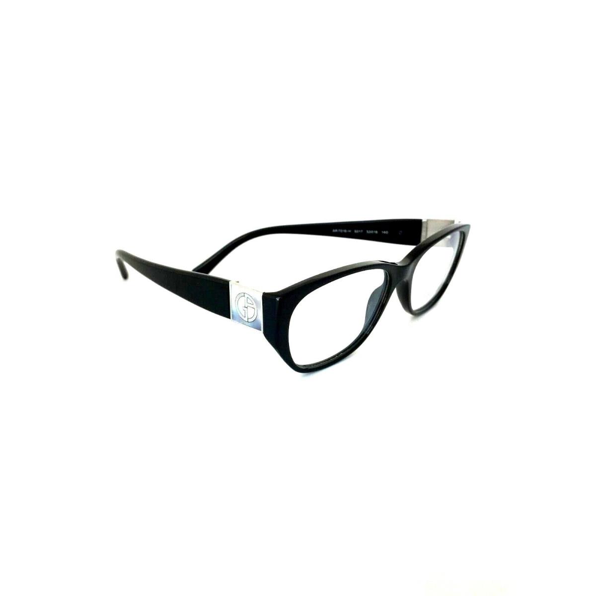 Giorgio Armani AR7016H 5017 Eyeglasses Black Made in Italy Size: 53-16-140