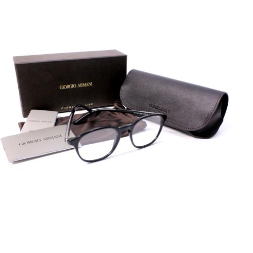 Giorgio Armani AR7007 5017 Eyeglasses Black Made Italy Size: 54-16-140