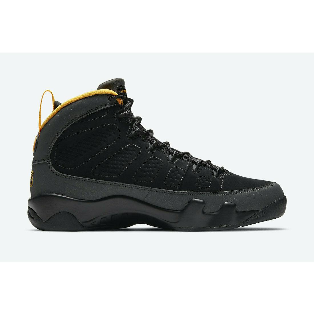 jordan retro 9 university gold mens