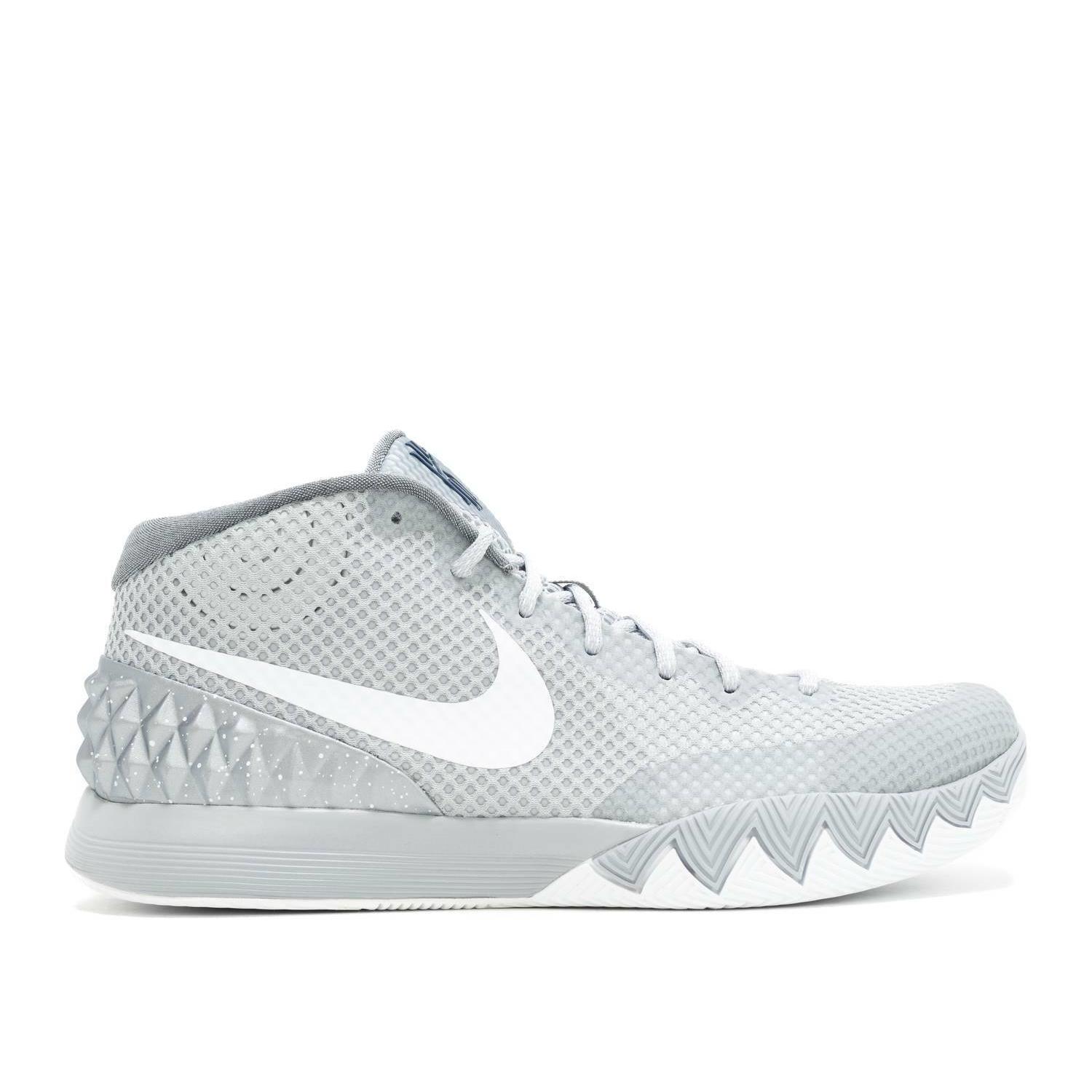 Nike Men`s Kyrie 1 Wolf Grey White 705277-010 - Gray