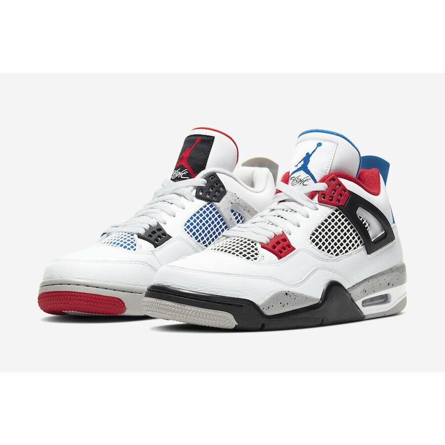 Jordan retro 4 military blue fire red Clearance