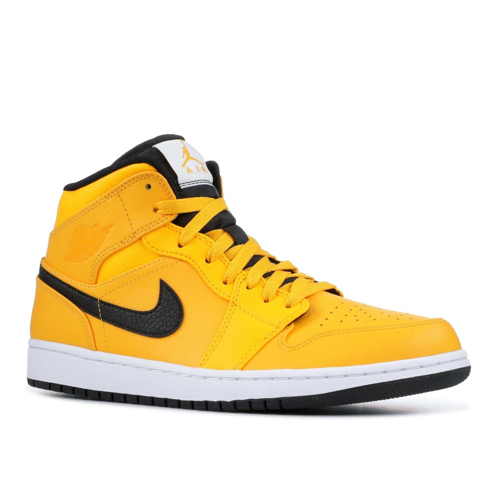 jordan 1 mid university gold black white