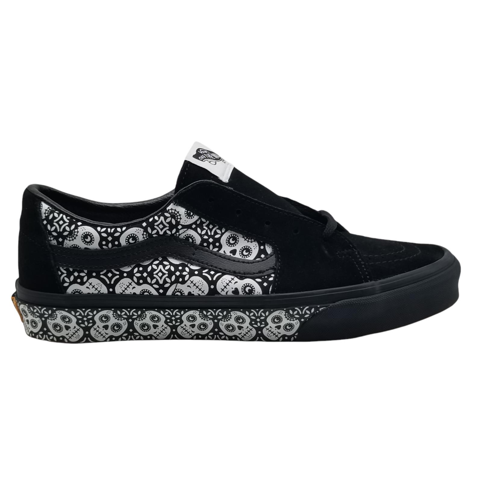 vans sk8 low dia de los muertos