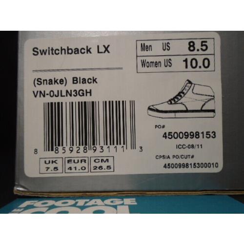 Vans shoes Switchback - Black 6