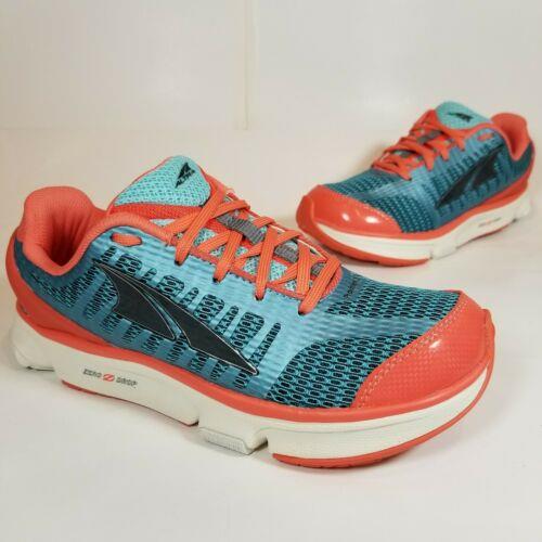 Altra Provision 2 Aqua Blue Coral Women`s Athletic Running Shoes Size 6.5