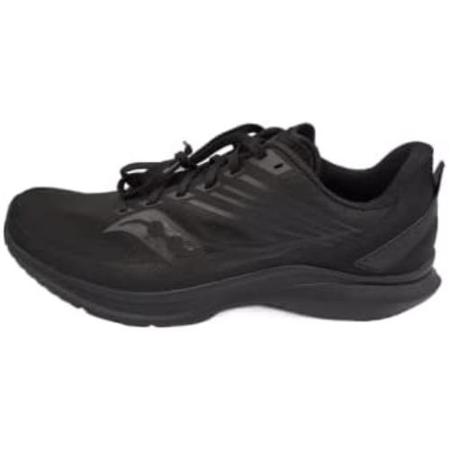 Saucony Men`s Kinvara 12 Running Shoe Black/Black/Black