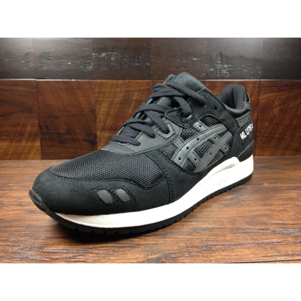 Asics Gel lyte 3 Iii Black white Monochrome H5B2N 9090 Running Mens Classic Men 5.5 Wmn 7 SporTipTop