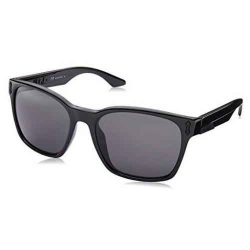 Dragon Liege DR511s 001 Jet Black Smoke 55mm Unisex Sunglasses X Medium Face