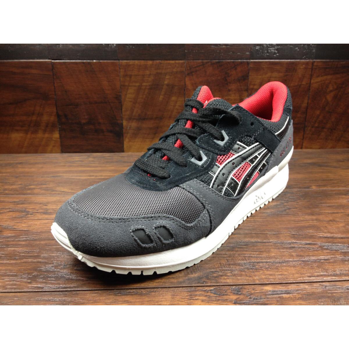 ASICS shoes III - Black / Grey / Red 0