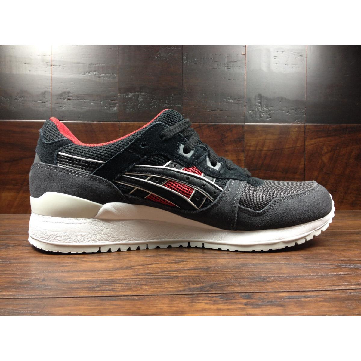 ASICS shoes III - Black / Grey / Red 1