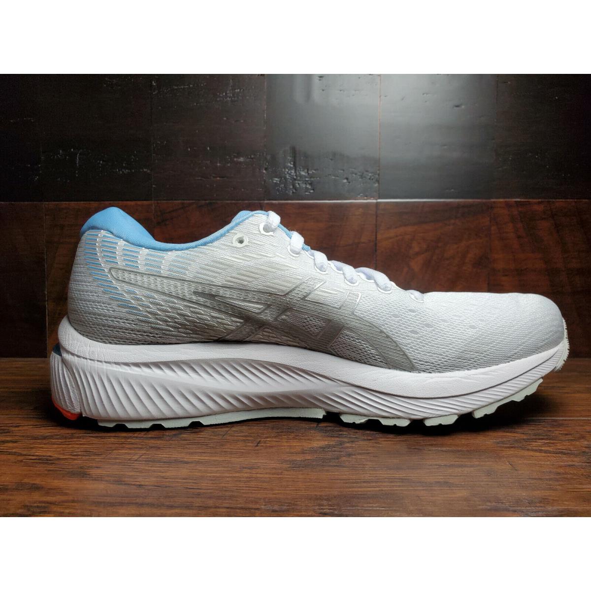 asics gel cumulus 22 white pure silver