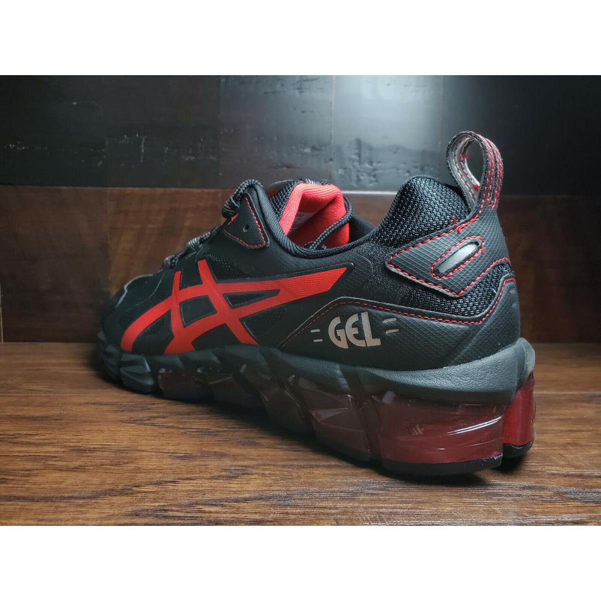ASICS shoes  - Black / Electric Red 2
