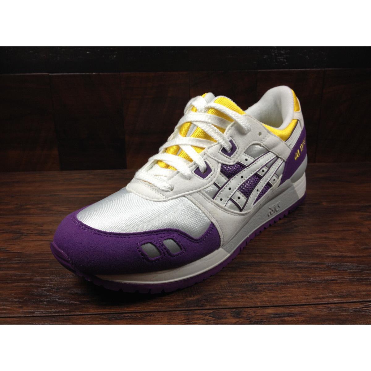 ASICS shoes III - White / Purple / Yellow 0