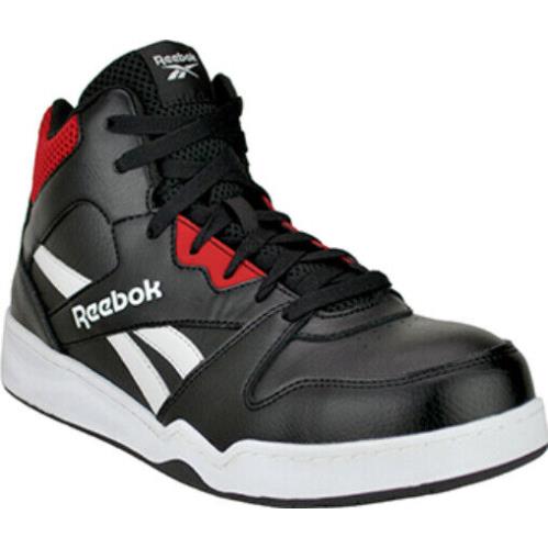 Reebok Composite Toe Classic BB4500 Styling in Wide Black/red Size 6 to 15 - Black/Red