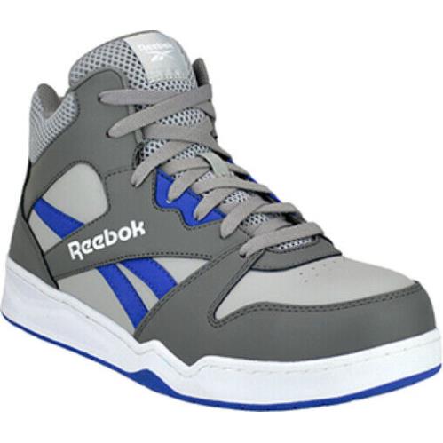 Reebok Composite Toe Classic BB4500 Styling High-top Sneaker Grey/blue 6 to 15