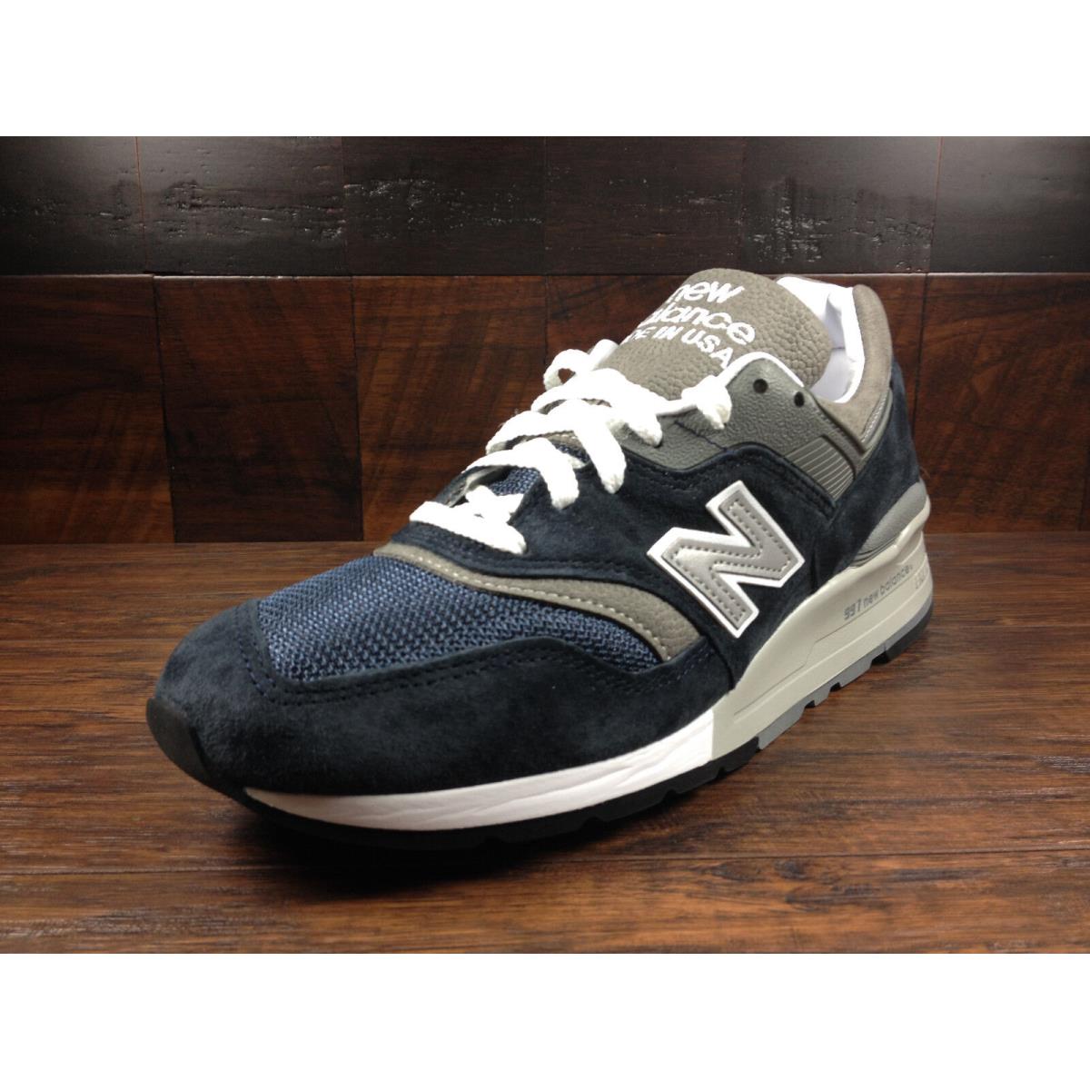 New Balance shoes  - Navy Suede / Grey / White , Navy Suede / Grey / White Main 0