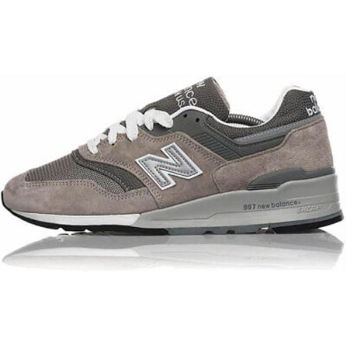 New Balance Men`s 997 Made in Usa Running Sneakers Grey