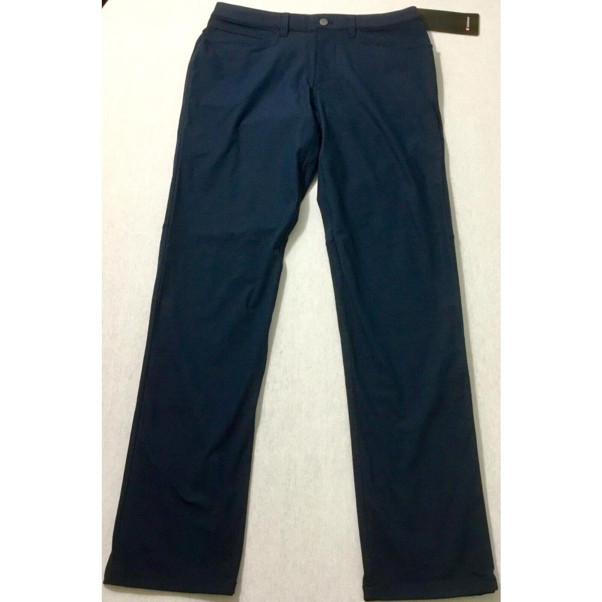 Lululemon Men s Abc Pant Classic 34 Length Trnv True Navy LM5426S Size 34