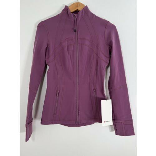 lululemon define jacket purple