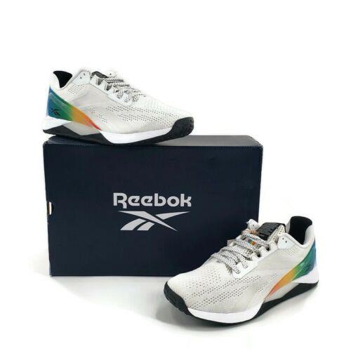 Reebok Nano X1 Pride Cross Training Shoes Mens Size 9 White Trainer