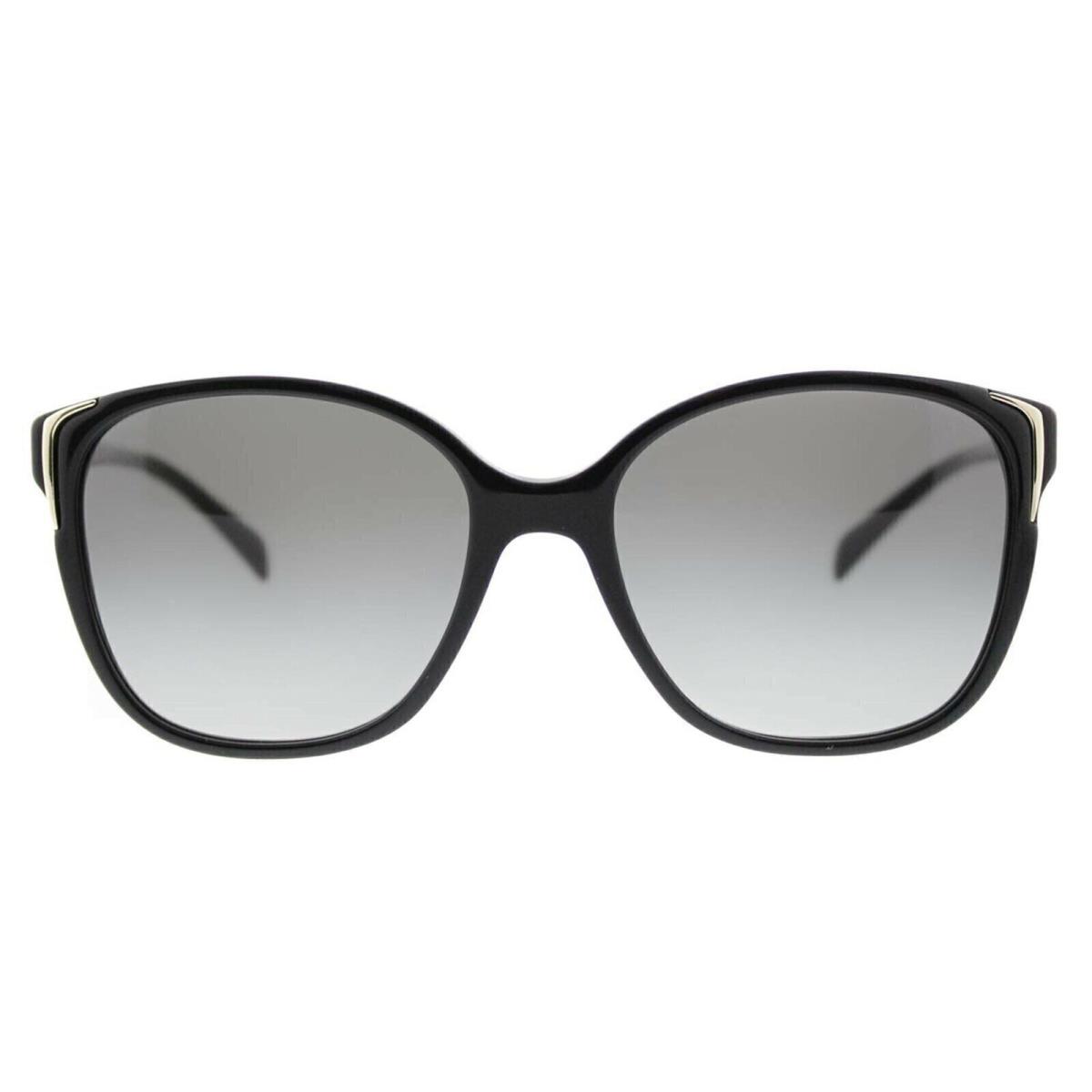 Prada PR01OS Sunglasses-gray Gradient Lens Black 1AB3M1 -55mm ...