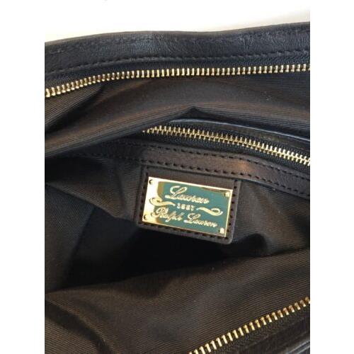 Ralph Lauren  bag   - Black Exterior, Black Lining, Gold Hardware 8