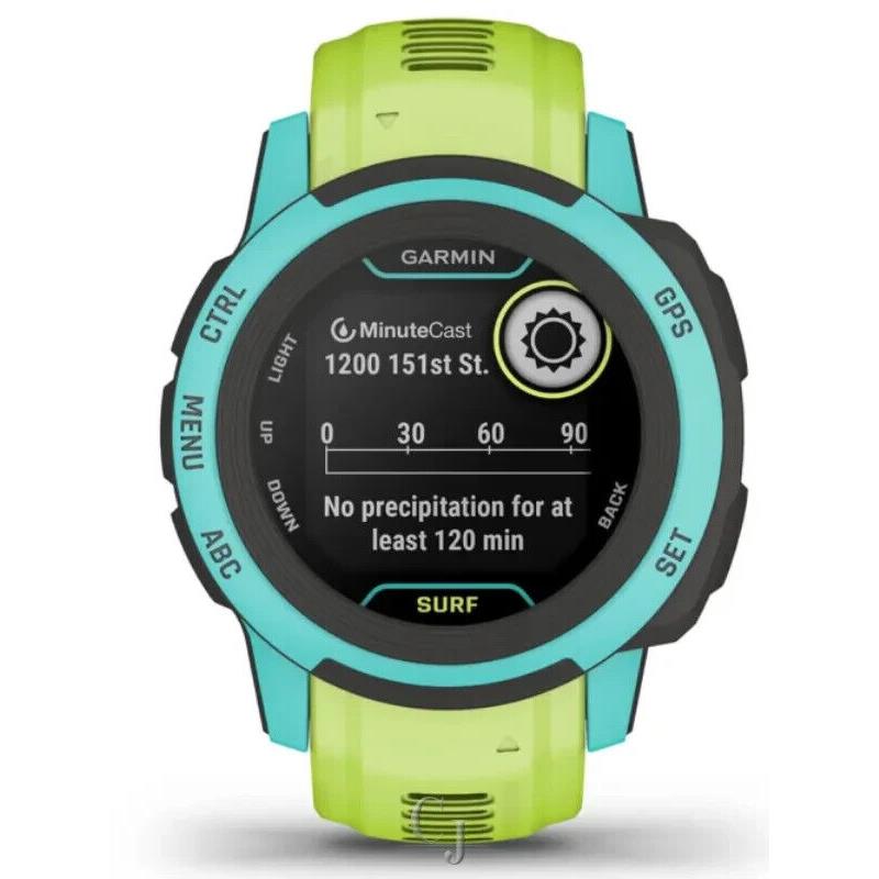 Garmin Instinct 2S Surf Edition Waikiki Smartwatch 010-02563-12