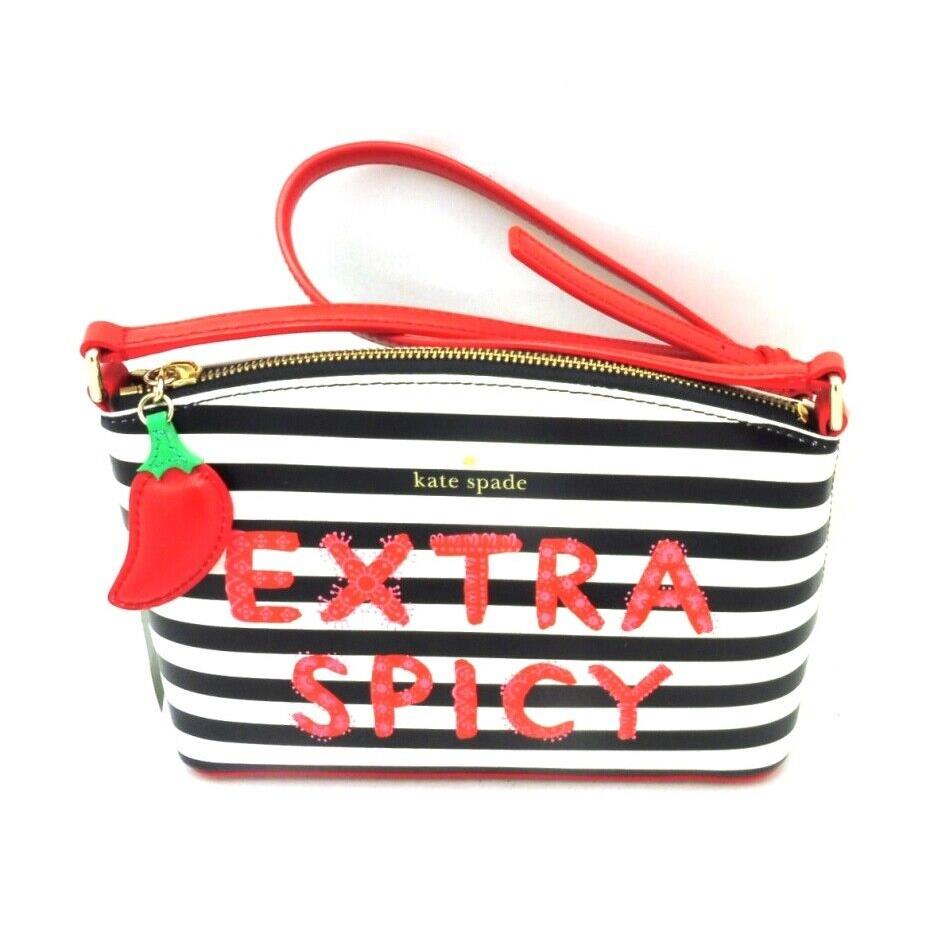 Kate Spade Extra Spicy Millie Crossbody Black Red WKRU5324