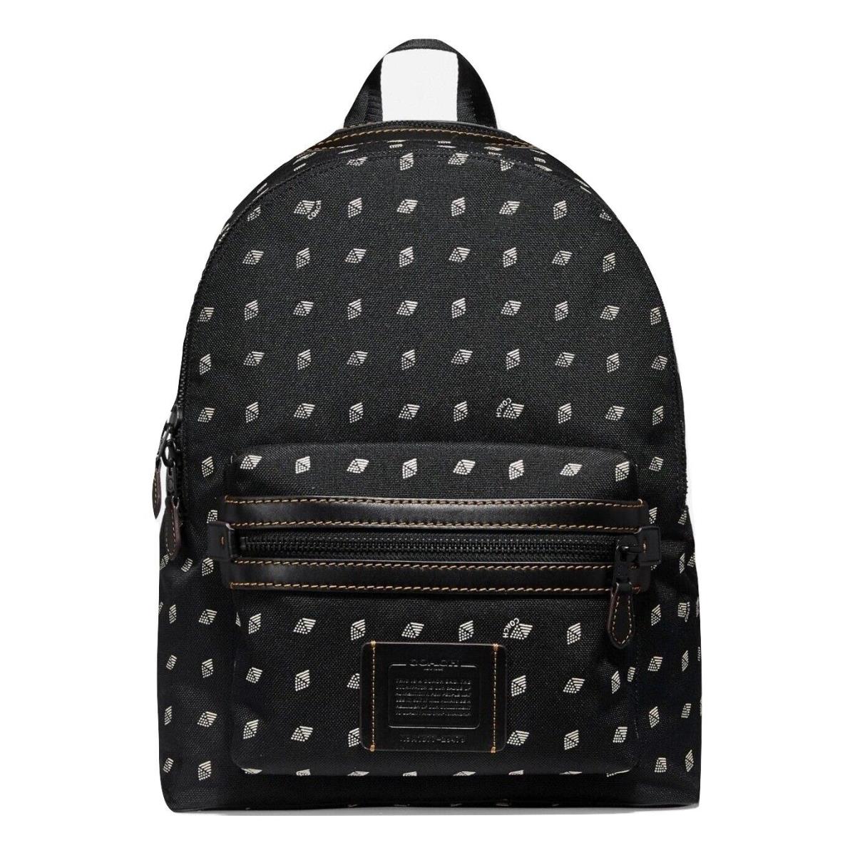 Coach F29479 Academy Backpack with Dot Diamond Print Msrp: