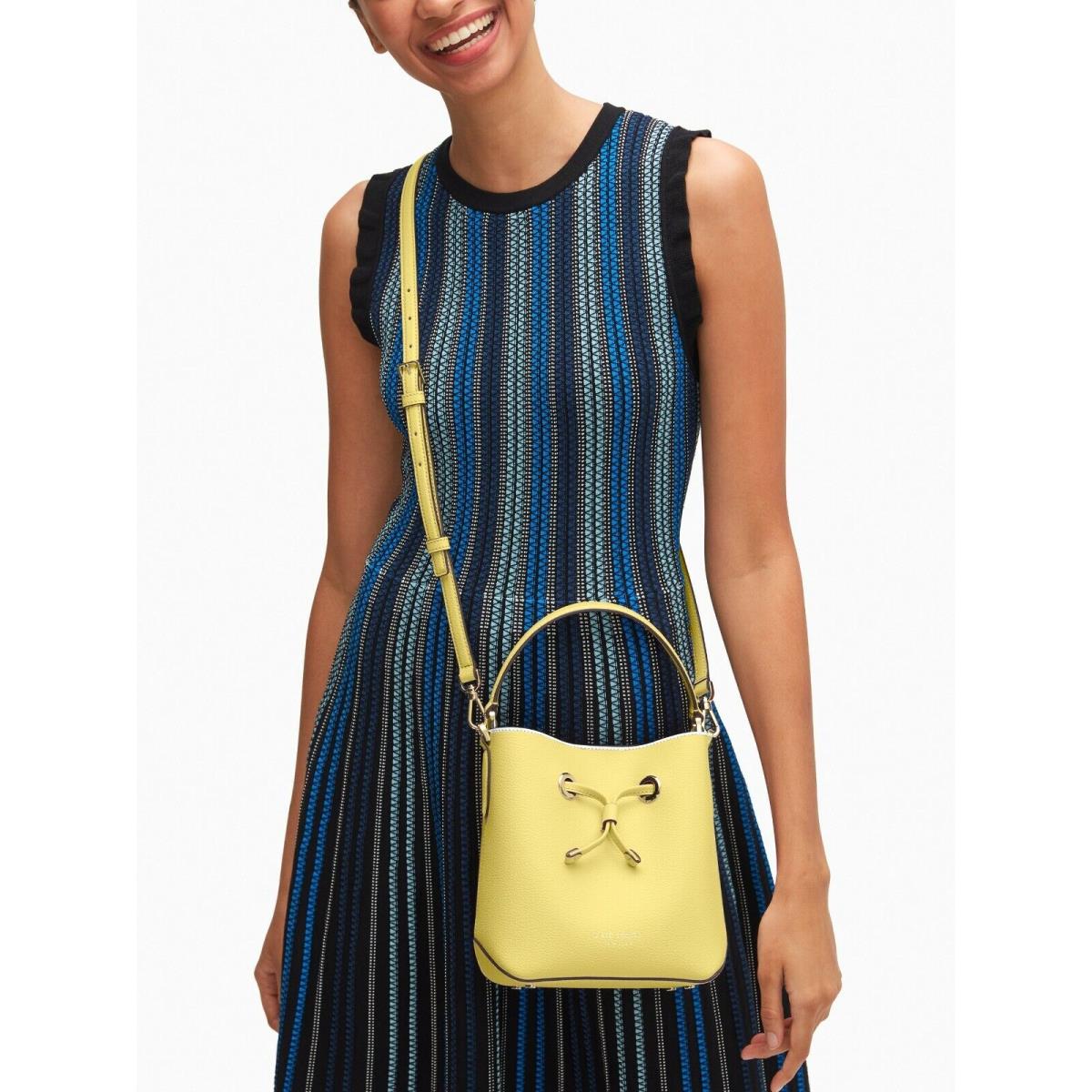 Kate spade eva small bucket online bag