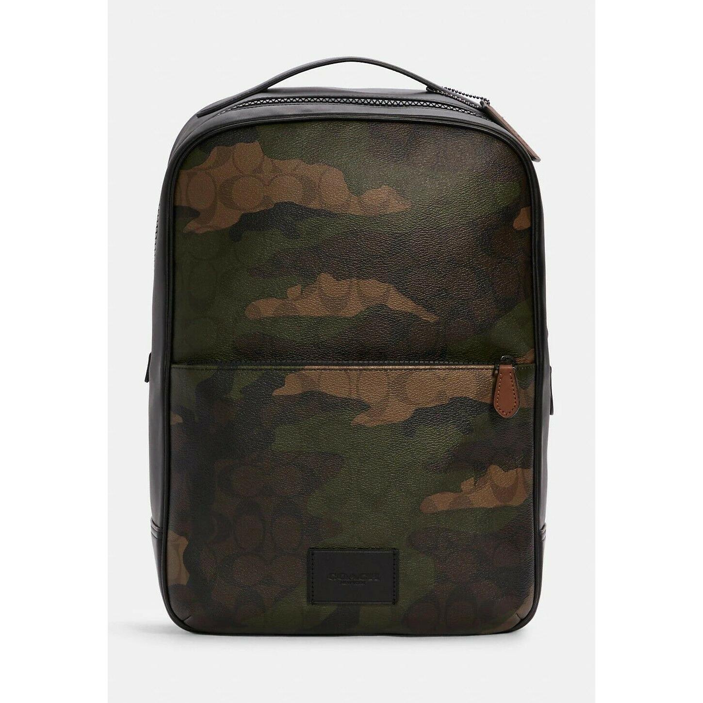 coach backpack mens camo