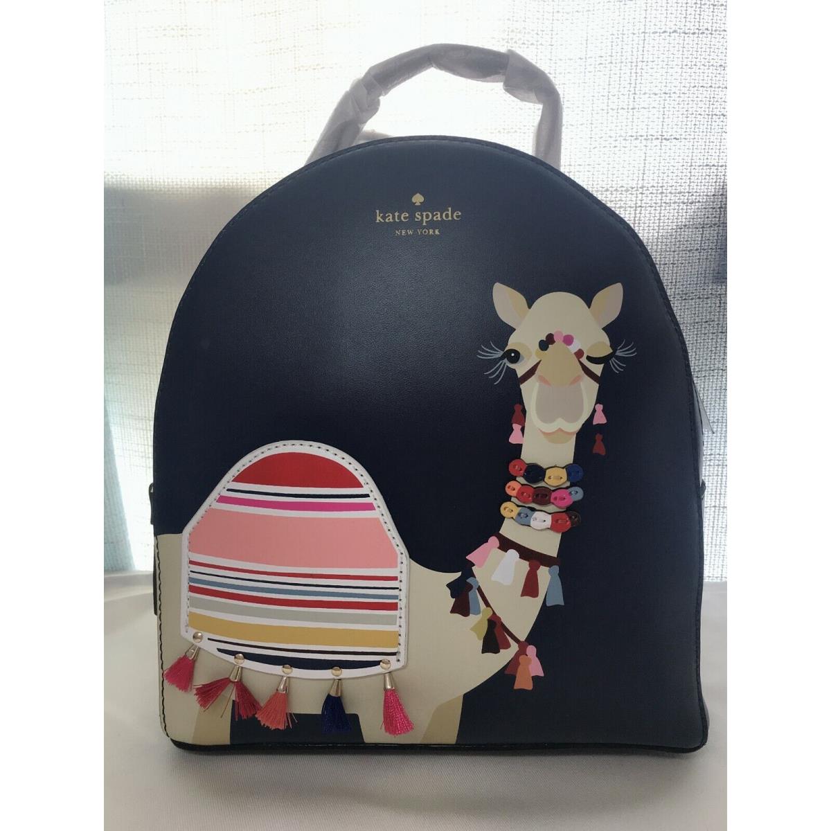 Kate spade llama backpack new arrivals