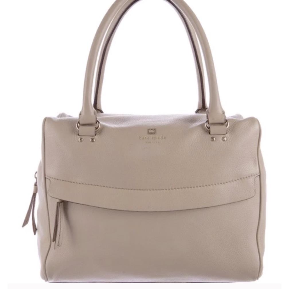 Kate Spade Grant Park Alida Shoulder Tote WKRU2640 in Moussfrost Taupe 257