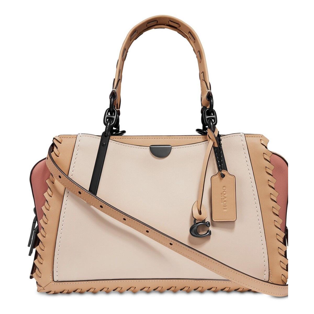 Coach 69612 Dreamer In Colorblock with Whipstitch Dreamer Ivory Multi Pewter