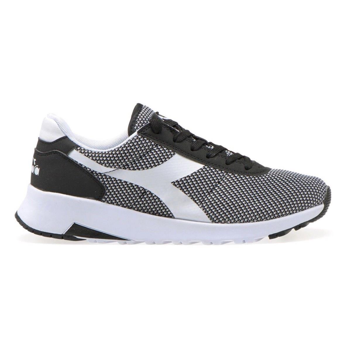 Diadora 173093-C0641 Evo Run II Mn`s M Black/white Textile Lifestyle Shoes