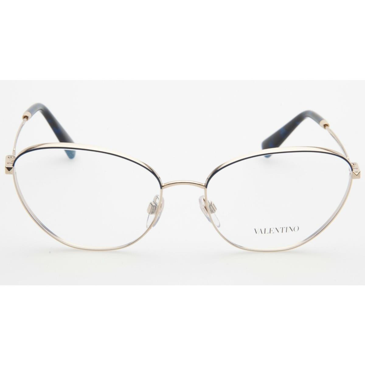 Valentino VA 1010 3034 Light Gold /blue Eyeglasses Glasses 53-17-140mm Italy