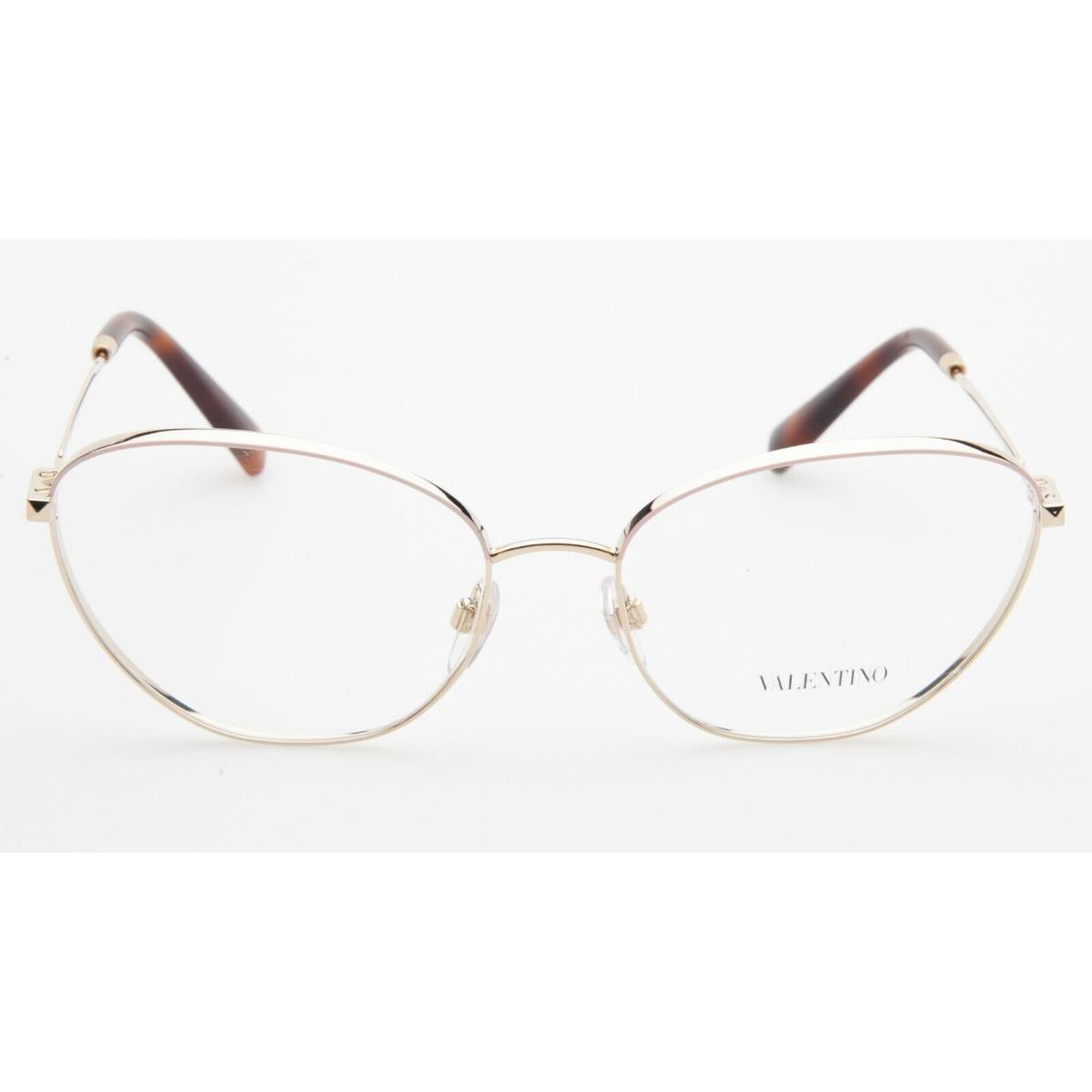 Valentino VA 1010 3035 Light Gold /pink Eyeglasses Glasses 53-17-140mm Italy